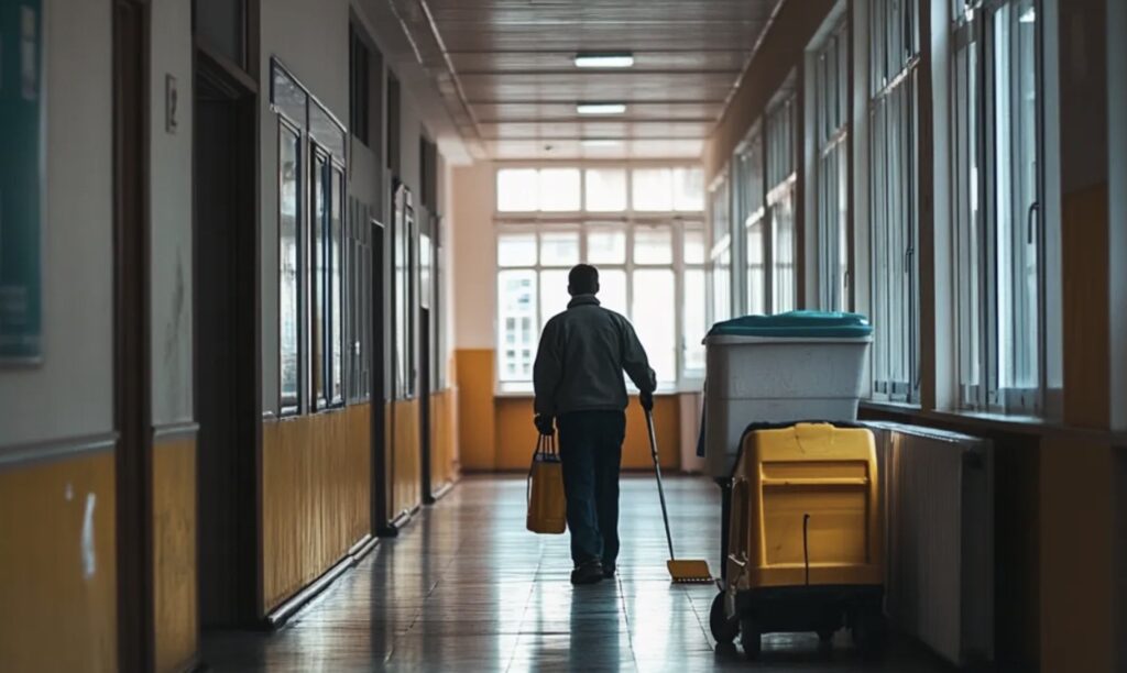 Το σχολείο με κάλεσε για να συζητήσω τη συμπεριφορά του γιου μου, αλλά ο επιστάτης με τράβηξε στην άκρη και μου ψιθύρισε, «Σου λένε ψέματα» – Η ιστορία της ημέρας