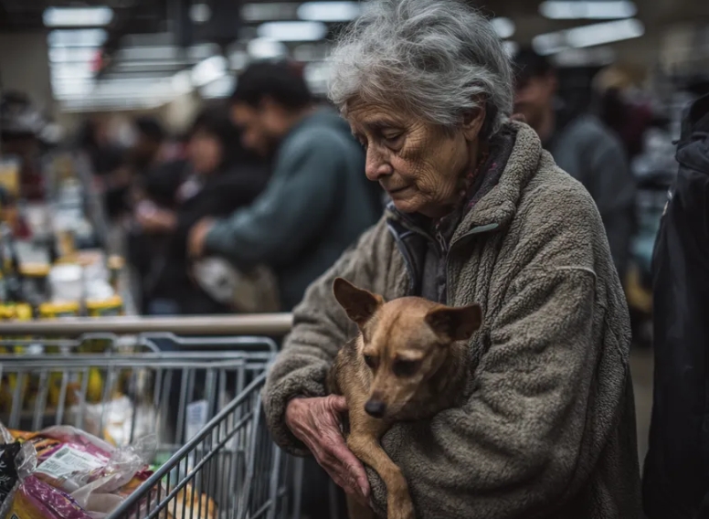 Έδωσα μια δωροκάρτα για ψώνια σε μια φτωχή ηλικιωμένη – την επόμενη μέρα τρεις λιμουζίνες σταμάτησαν μπροστά στη βεράντα μου