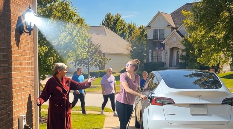 Έπιασα τη γειτόνισσά μου να φορτίζει το Tesla της από το σπίτι μου — Δεν ήταν προετοιμασμένη για ό,τι συνέβη το επόμενο βράδυ