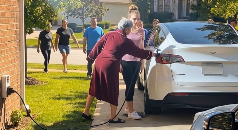 Έπιασα τη γειτόνισσά μου να φορτίζει το Tesla της από το σπίτι μου — Δεν ήταν προετοιμασμένη για ό,τι συνέβη το επόμενο βράδυ