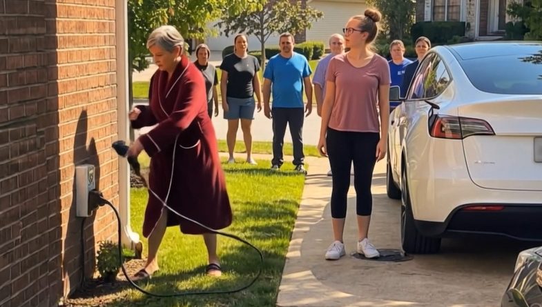 Έπιασα τη γειτόνισσά μου να φορτίζει το Tesla της από το σπίτι μου — Δεν ήταν προετοιμασμένη για ό,τι συνέβη το επόμενο βράδυ