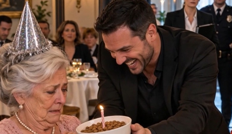 Στα 70ά μου γενέθλια, ο γιος μου μου σέρβιρε σκυλοτροφή κοροϊδεύοντάς με… Λίγα λεπτά αργότερα, μετάνιωσε για τα πάντα. 😲